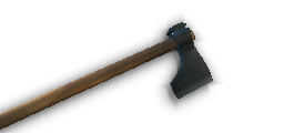 Square Bit Two Handed Axe